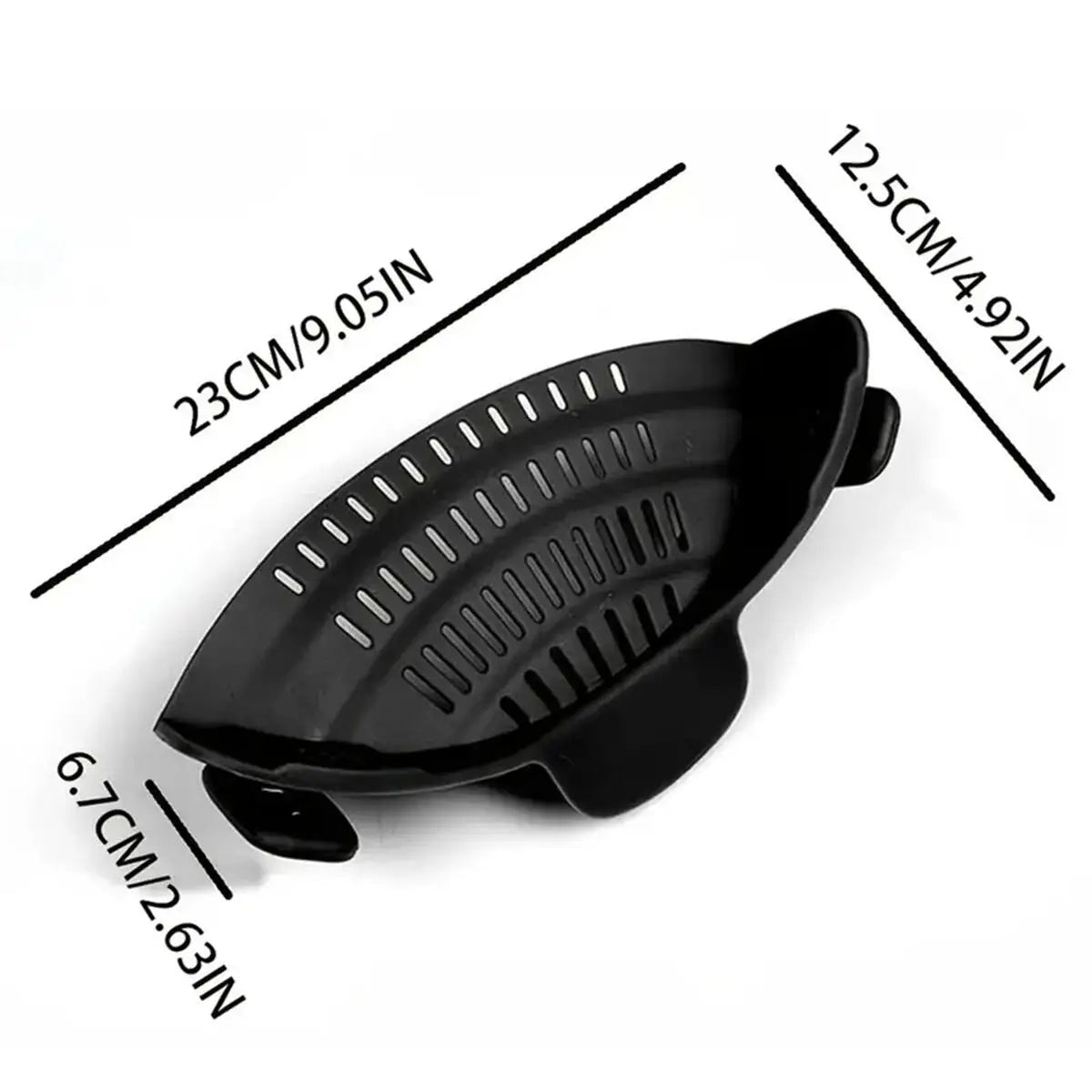 Clip-On Pot Strainer — Drain Pasta & Veggies Hands-Free