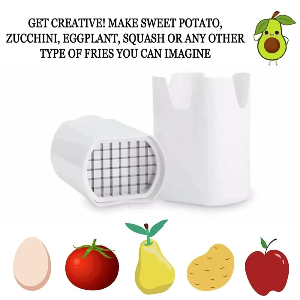 Perfect French Fry Cutter — Make Homemade Fries in Seconds