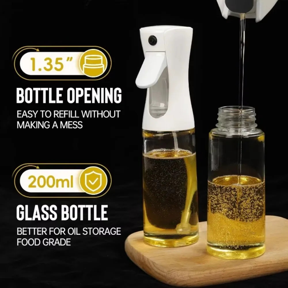 Premium Oil Sprayer Bottle — For Healthy Cooking & Air Fryer